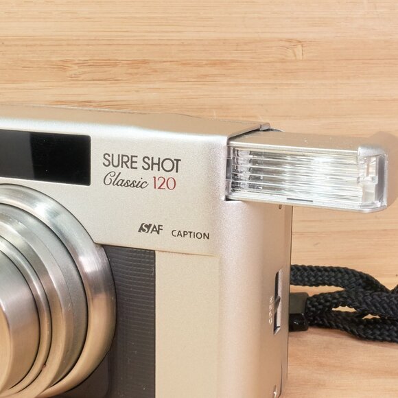 Canon Sure Shot Classic 120 Film Camera / 38-120mm Zoom Lens / Tested Working - Picture 3 of 9